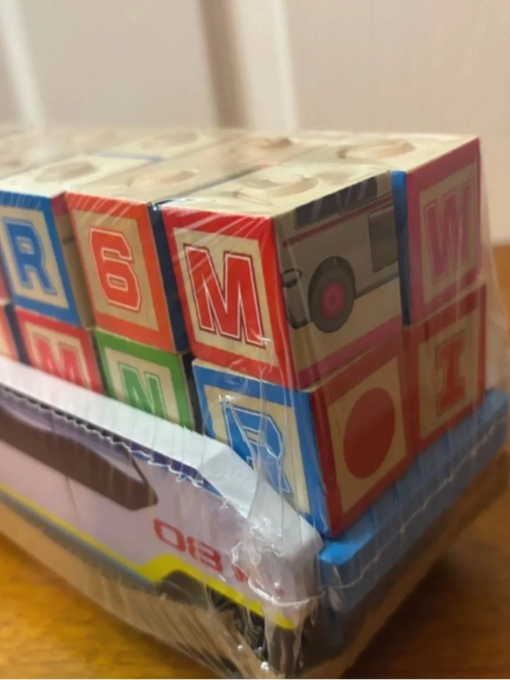 Paw Patrol Wooden Block Transport Truck - Pink, Blue, Yellow, Green, Red